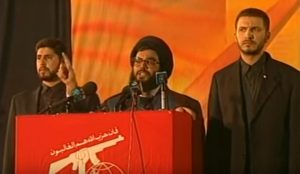 Sayyed Hasan Nasrallah in September 1997